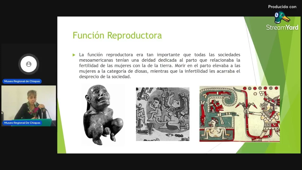 Plática La mujer en la época prehispánica