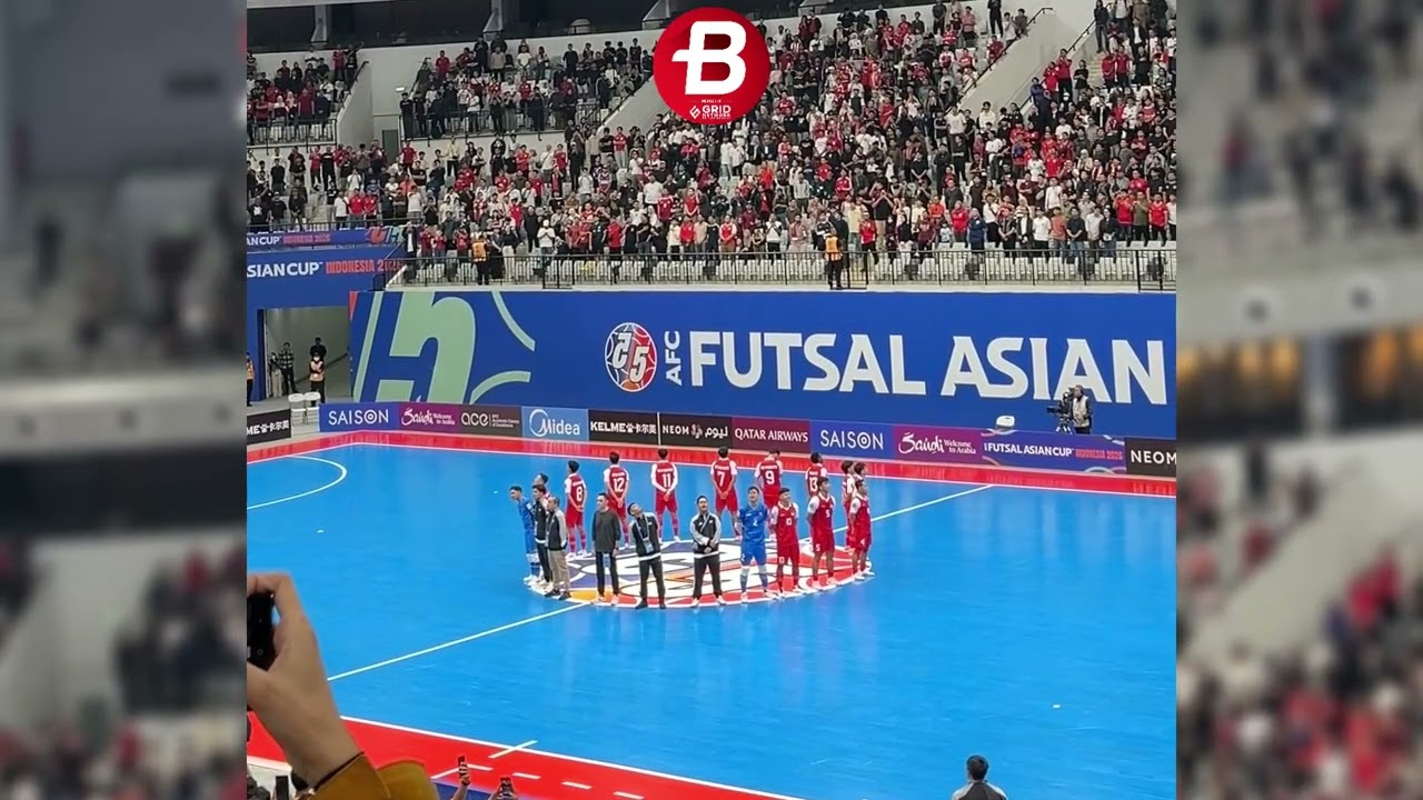 Bukan Sekadar Menang! Momen Haru Saat Timnas Futsal dan Suporter Nyanyikan Tanah Airku