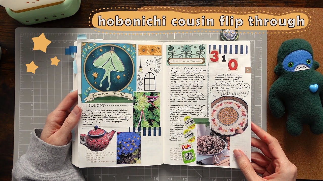 First Month Back in My Hobonichi Cousin ✨ Journal Flip Through ✨