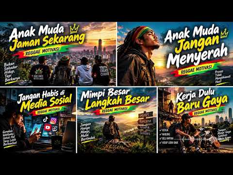 REGGAE MOTIVASI 2026 🔥 Anak Muda Jangan Menyerah | Mimpi Besar Langkah Besar