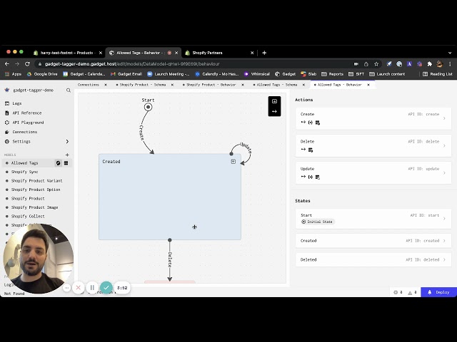 Gadget Shopify product tagger demo