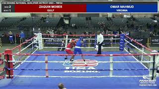 USAB 23 NQ 324 Ring 2 Bout 1 Zaquin Moses Omar Mahmud YM132