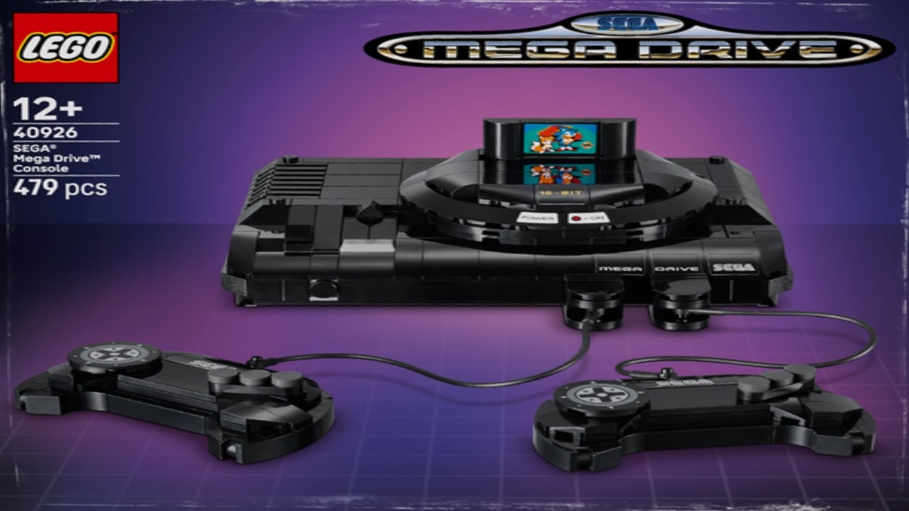 SEGA Genesis Console LEGO instructions