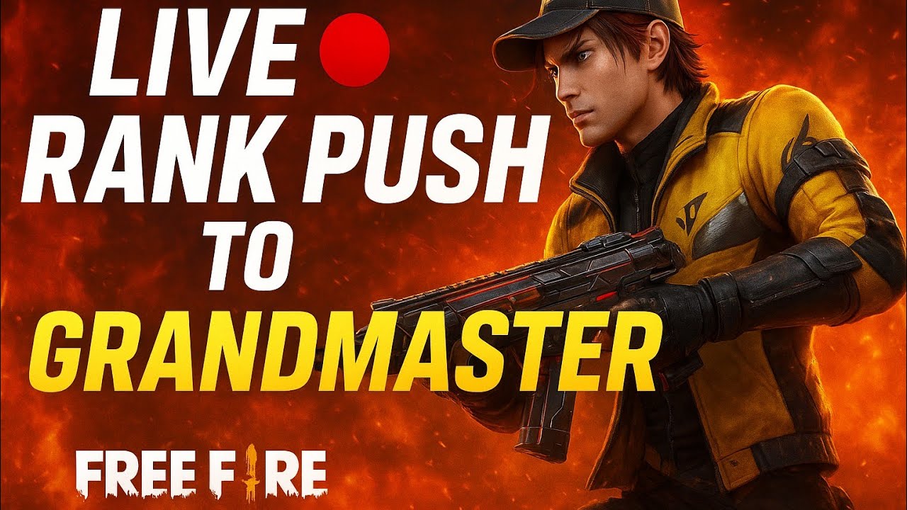 👉 Free Fire Live 🔴 | BR Rank Push to Grandmaster | Road to Heroic ...