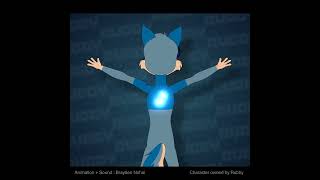 Rubby's glowing back symbol #rubbythefox #fananimation #utau #furryanimation