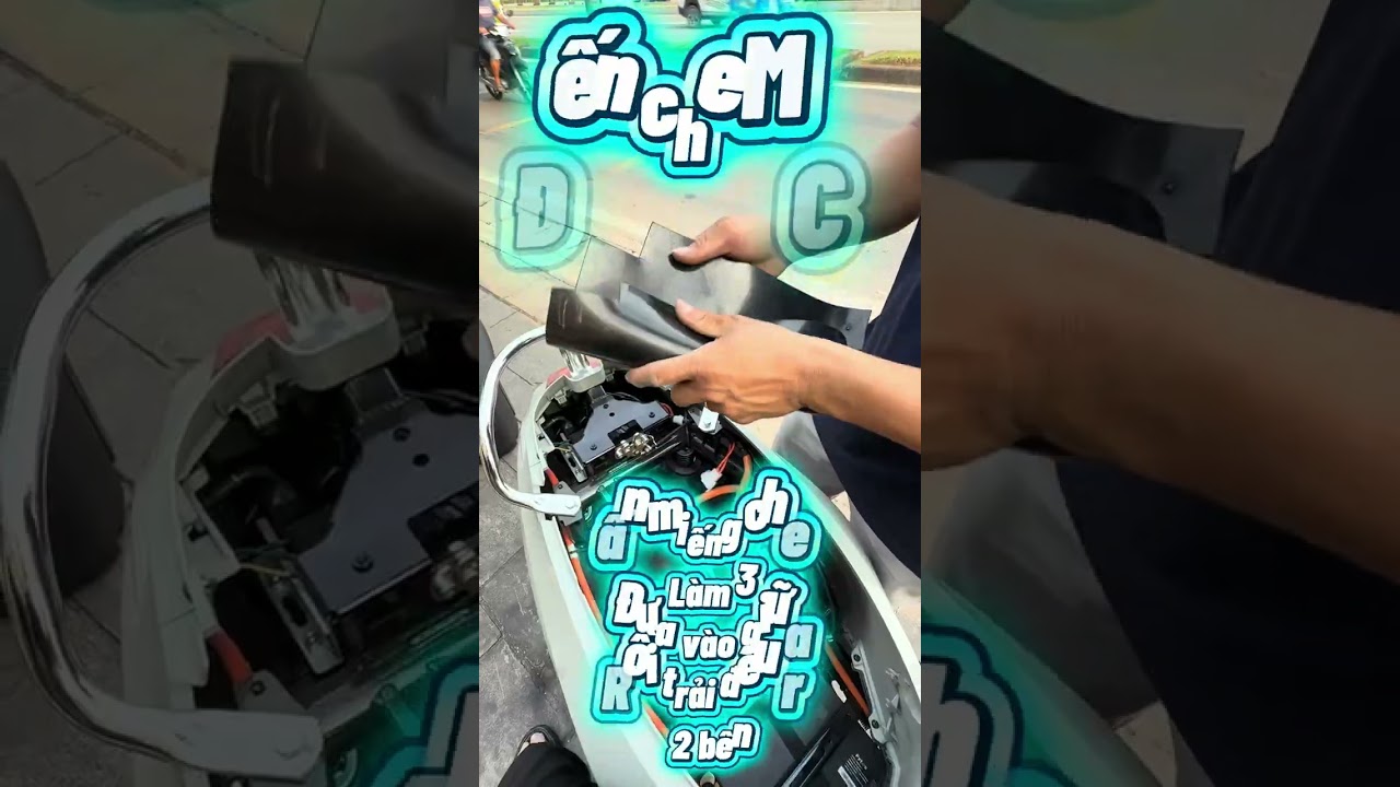 Cách lắp chắn nước MCU cho xe điện Vinfast EVO GRAND, GRAND LITE