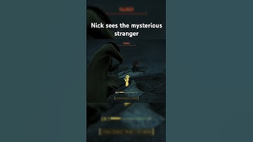 Nick sees mysterious stranger #youtubeshorts #gaming #falloutgame #fallout4 #gameplay