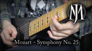 Mozart Symphony No. 25 Metal Version chords