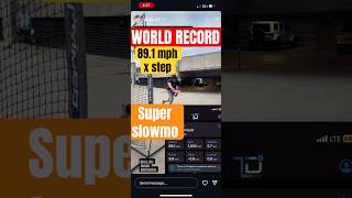WORLD RECORD 89.1 mph x step Jasper Tyll  #discgolf