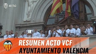 EL EQUIPO TERMINÓ SU RECORRIDO INSTITUCIONAL EN EL AYUNTAMIENTO DE VALENCIA