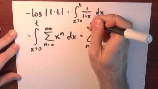 Can I integrate a power series - Week 5 - Lecture 9 - Sequences and Series