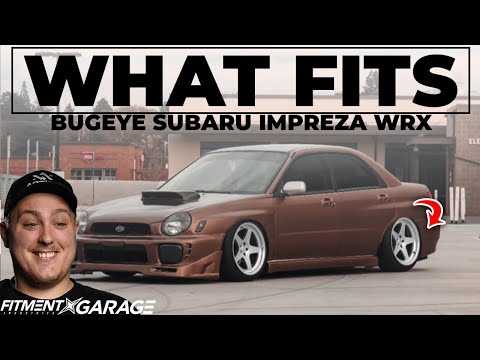What Wheels Fit a Bugeye Subaru Impreza WRX