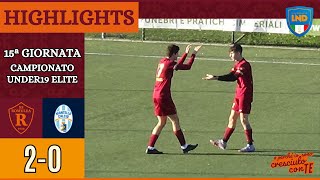 Romulea - Montello Calcio | HIGHLIGHTS XV giornata Under 19 Reg. Ecc.