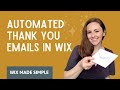 Setting Up Automations in Wix using Ascend