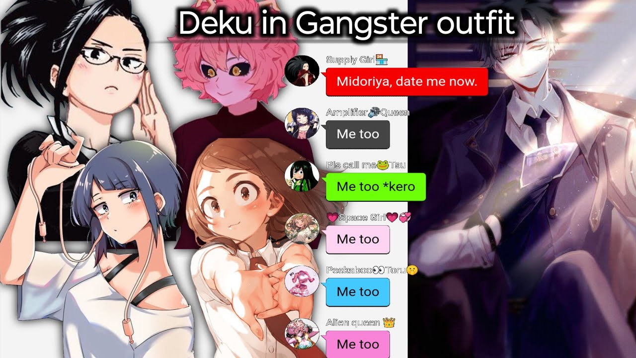 Deku became a gangster 😳 |@AnimeWorld0118  | 
