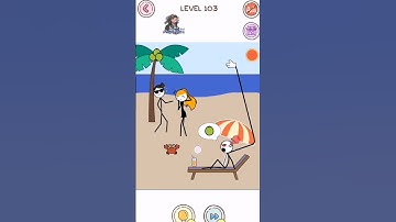 Thief Puzzle level 103 Fun a brain game plz like, subscribe & share  #trending #yo #youtubeshorts