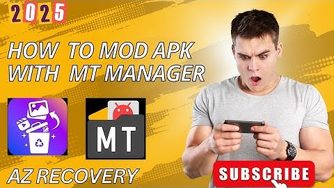 HOW TO MOD AZ RECOVERY WITH MT MANAGER/TUTORIAL 2025