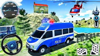 US Police Car Chase Driver Simulator - Offroad Police Van Chasing Crime Driving - Android GamePlay screenshot 5