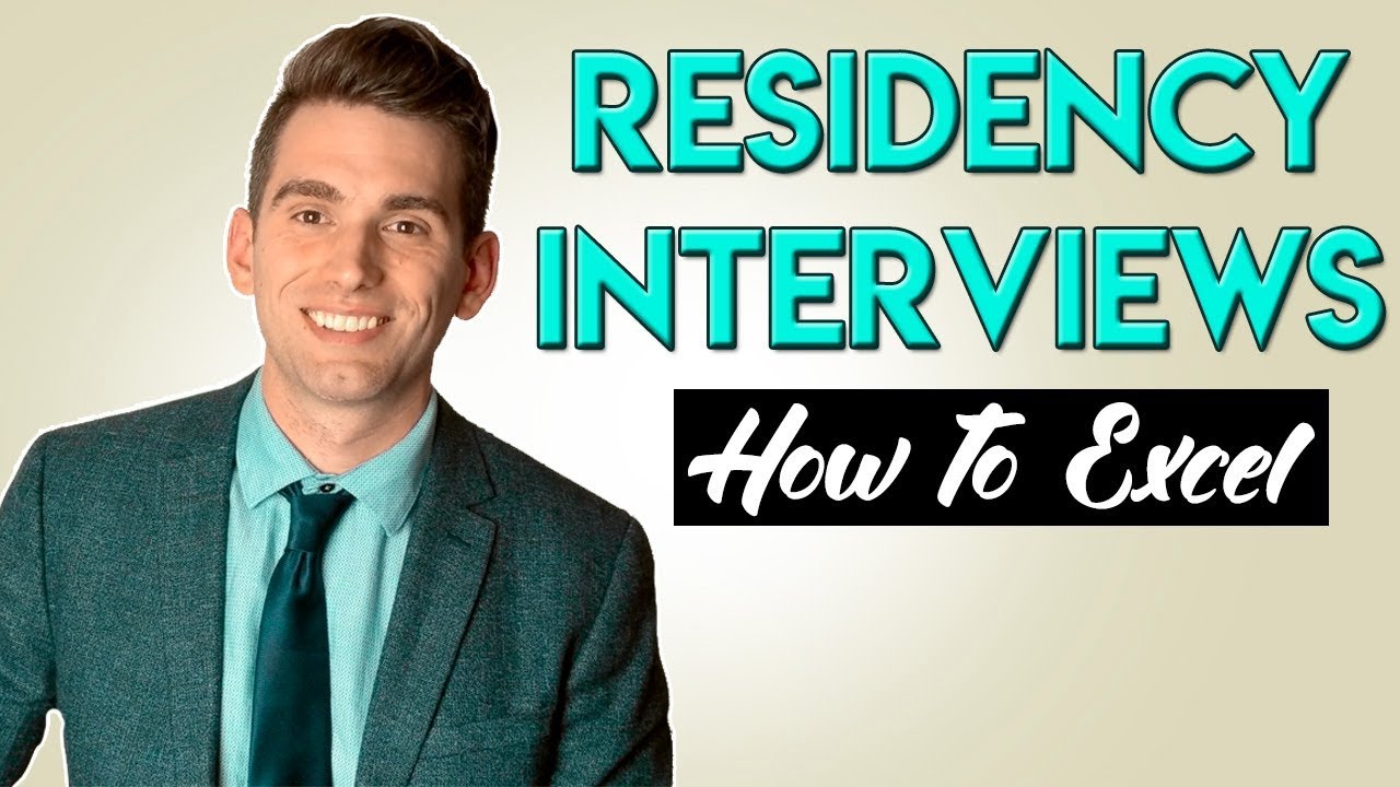 Residency Interview Guide, 4 Easy Steps!! YouTube