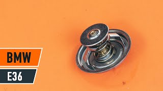 Hvordan bytte termostat på BMW E36 [AUTODOC-VIDEOLEKSJONER]