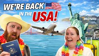Aussies Return to the USA | The Start of Our BIGGEST Adventure Yet!