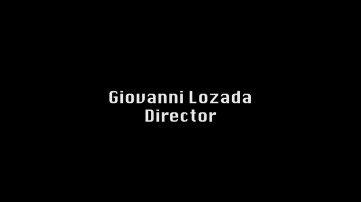 Giovanni Lozada Demo Reel 2018