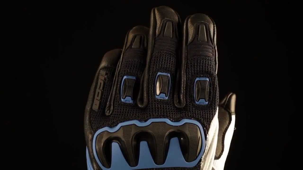 The Icon Compound ICON Compound Mesh Gloves at BikeBandit.com - YouTube