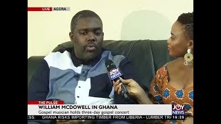 Download lagu William McDowell in Ghana The Pulse on JoyNews 27 4 18 William McDowell in Ghana The Pulse on JoyNews 27 4 18
