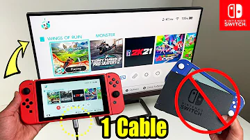 Lze na přepínači Switch Lite použít USB-C na HDMI?