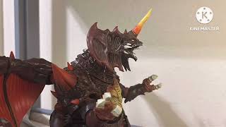Godzilla vs Destroyah  upgraded effects (SFX Spine glow  test)