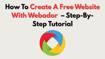 How To Create A Free Website With Webador  – Step-By-Step Tutorial