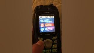 Rare Sanyo SCP-7200 Cell Phone 2003 (READ DESCRIPTION)
