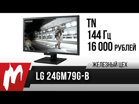 Правильный монитор на 144 Гц — LG 24GM79G-B — Железный цех — Игромания