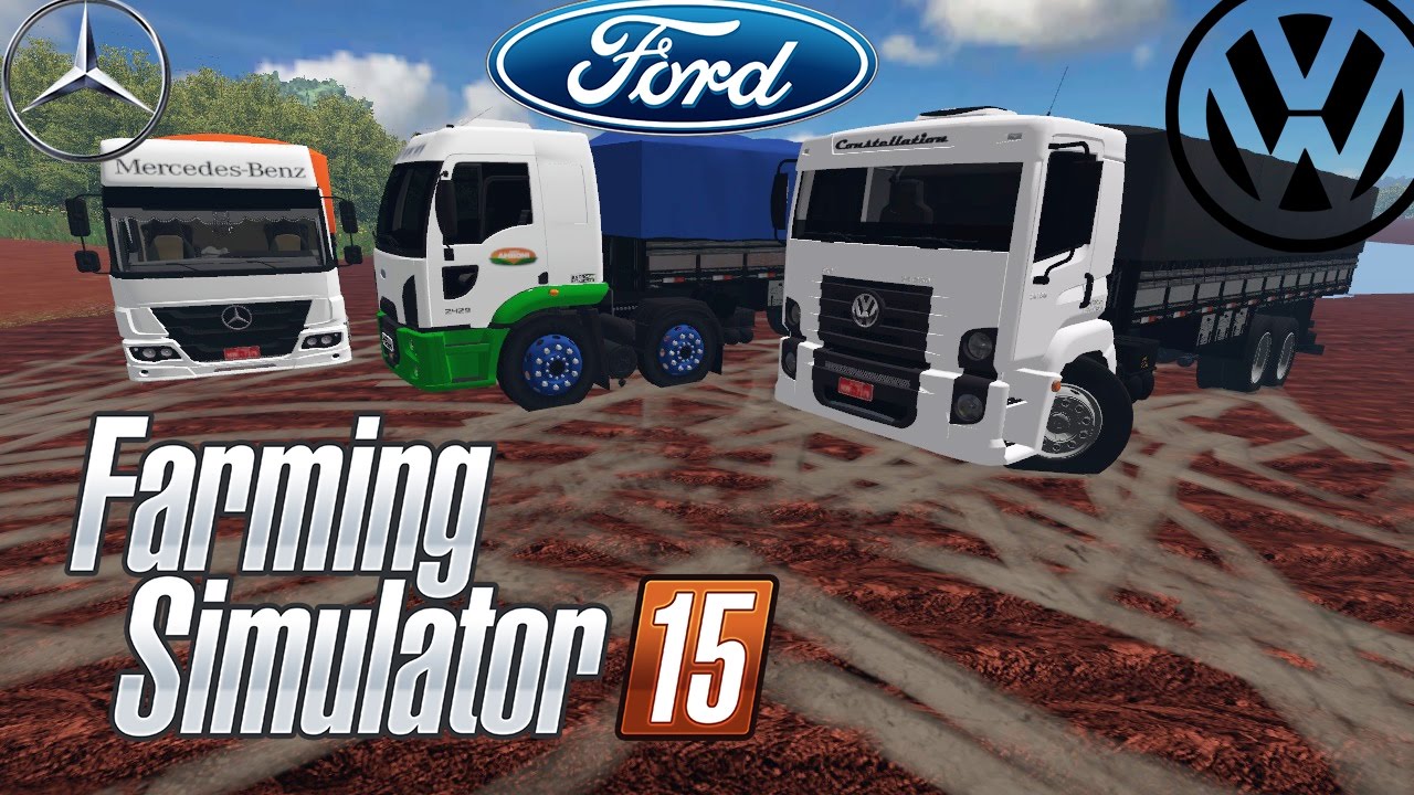 Trator Atolado na Lama - Farming Simulator 2015 + Logitech G27 