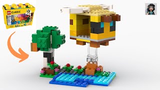 MINECRAFT BEE COTTAGE Lego classic 10698 ideas How to build