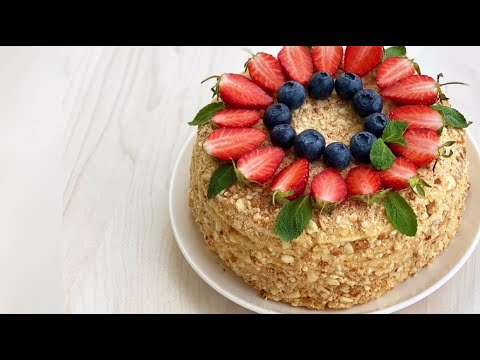 ТОРТ «НАПОЛЕОН»! ДИЕТИЧЕСКИЙ РЕЦЕПТ! ПП!