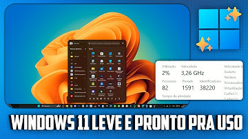 Windows 11 LEVE com ISO Oficial MICROSOFT (Boot e instalação Completa)