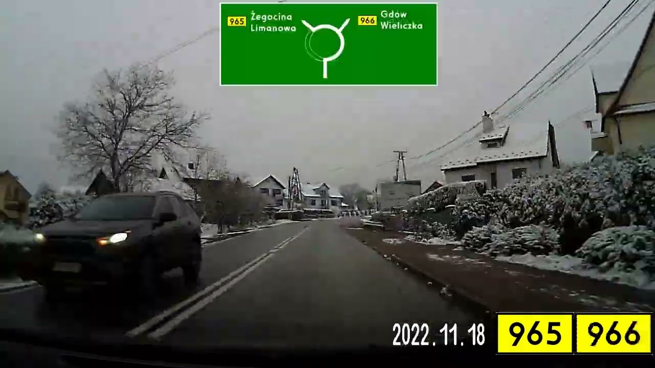 DW965: Bochnia - Limanowa