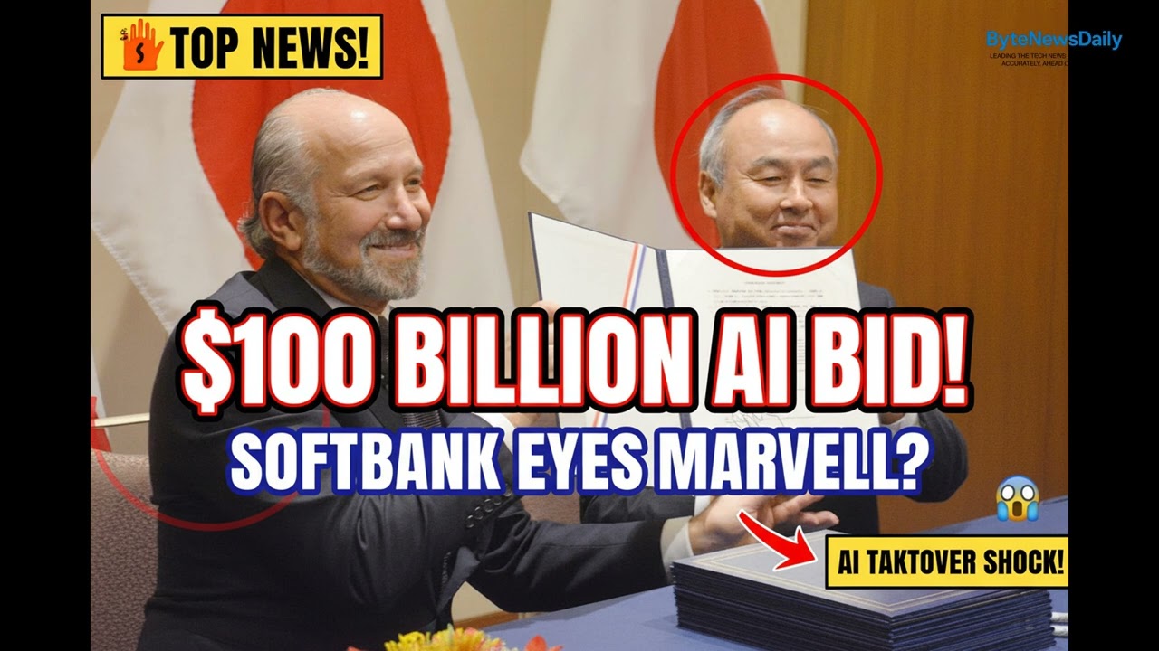 SoftBank explored takeover of Marvell in $100B AI chip bid - Byte News Daily