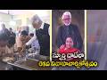 అంధ విద్యార్థుల మధ్య మురళీమోహన్ 61వ వివాహ వార్షికోత్సవం