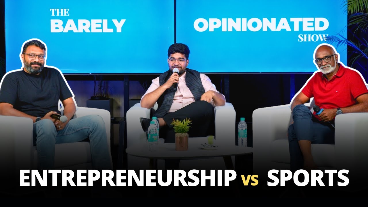 Is sports a good career in India? | The Barely Opinionated Show LIVE