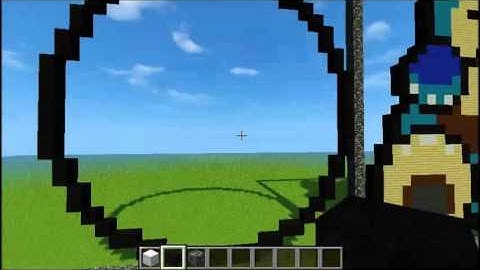 Pixel Art Yin Yang Symbol!