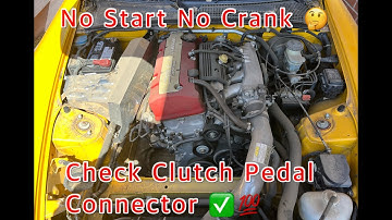 Honda S2000 No Start No Crank Problem 🤔🤬 - CHECK YOUR CLUTCH PEDAL CONNECTOR ✅💯 Common Issue
