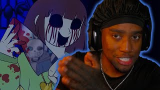 STRONGER THAN YOU VER. SANS, FRISK, CHARA | UNDERTALE ANIMATION REACTION