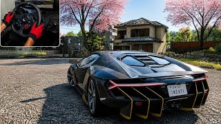 Lamborghini Centenario LP 770-4 |FORZA HORIZON 6 | LOGITECH G29 Gameplay | 4K... screenshot 1