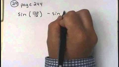 GCCC Plane Trigonometry - MAC1114 SEC 5.4 homework