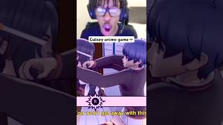 YANDERE SIM is the craziest game.. #yanderesimulator #horrorgame #shorts #viral