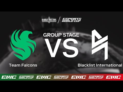 Team Falcons vs. Blacklist International - Riyadh Masters x EWC - Day 7 - Group Stage