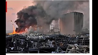 Lebanon Video Footage Shows Moment Of Beirut Explosionlebanon Berut बलसट Video