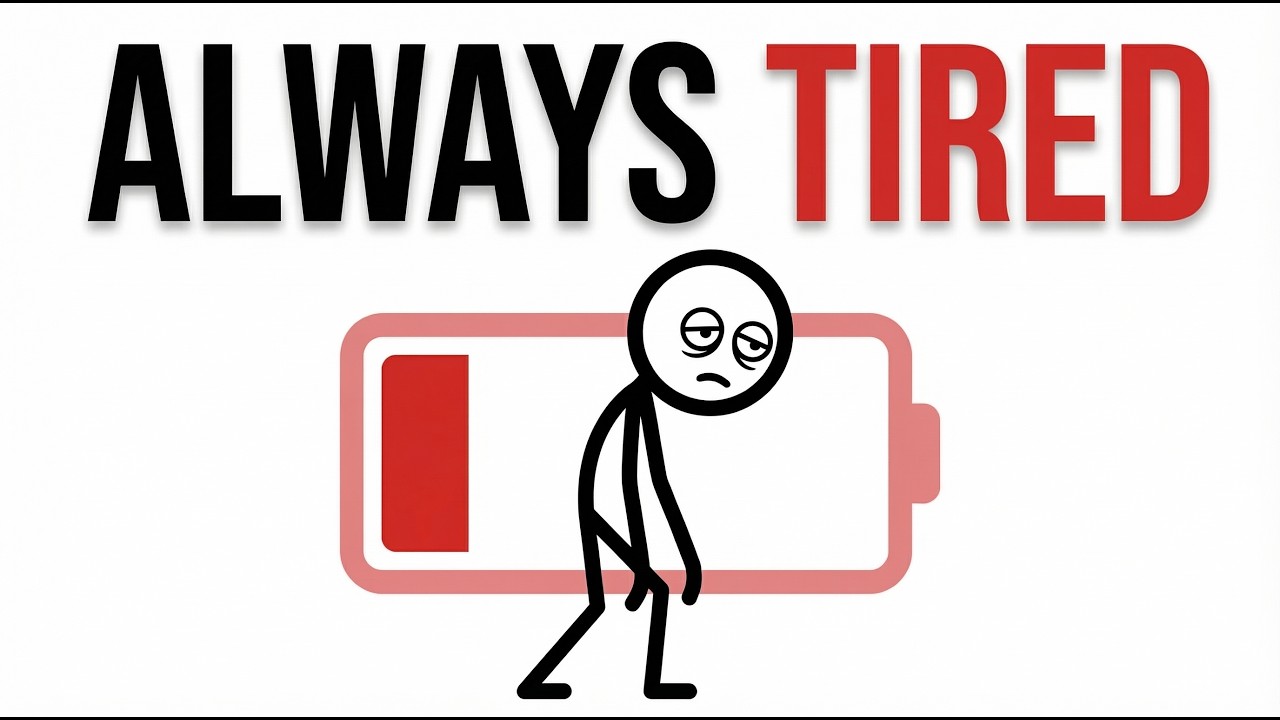 Why You Feel Tired All The Time - YouTube